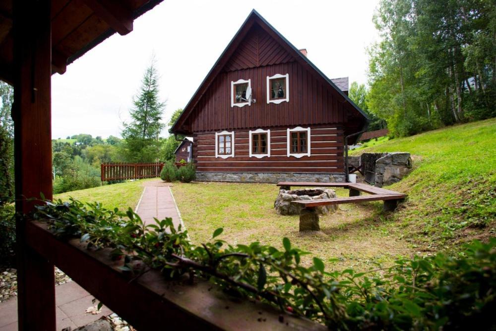 Roubenka Terezka Villa Vítkovice Eksteriør bilde