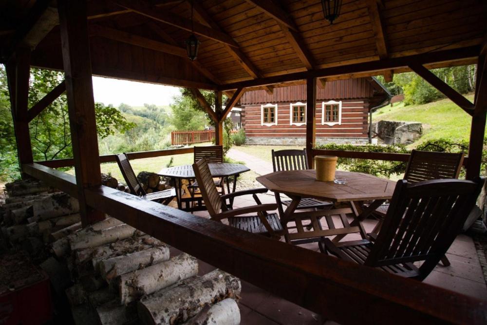 Roubenka Terezka Villa Vítkovice Eksteriør bilde